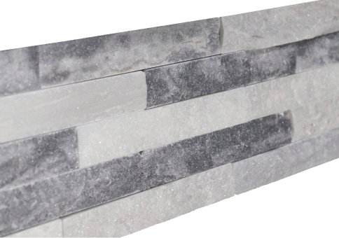 Piedra Natural 15x60 Cuarzo Gris