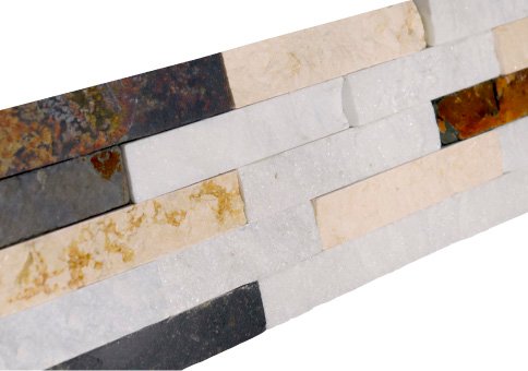 Piedra Natural 15x60 Jaspe Marrón
