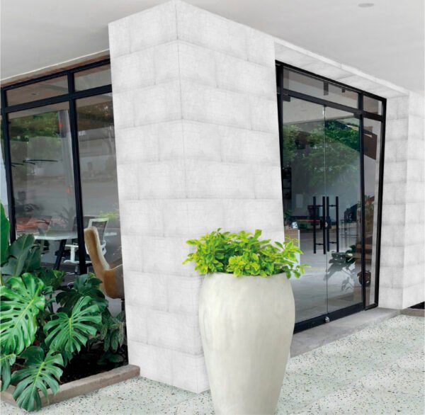Fachaleta Porcelanato Nevado White 30x60